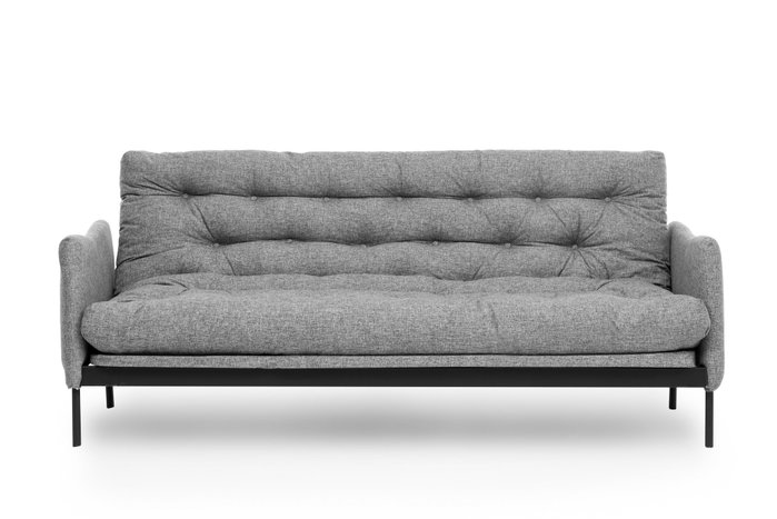 Atelier Del Sofa Renge - Sofá cama de 3 plazas Gris claro